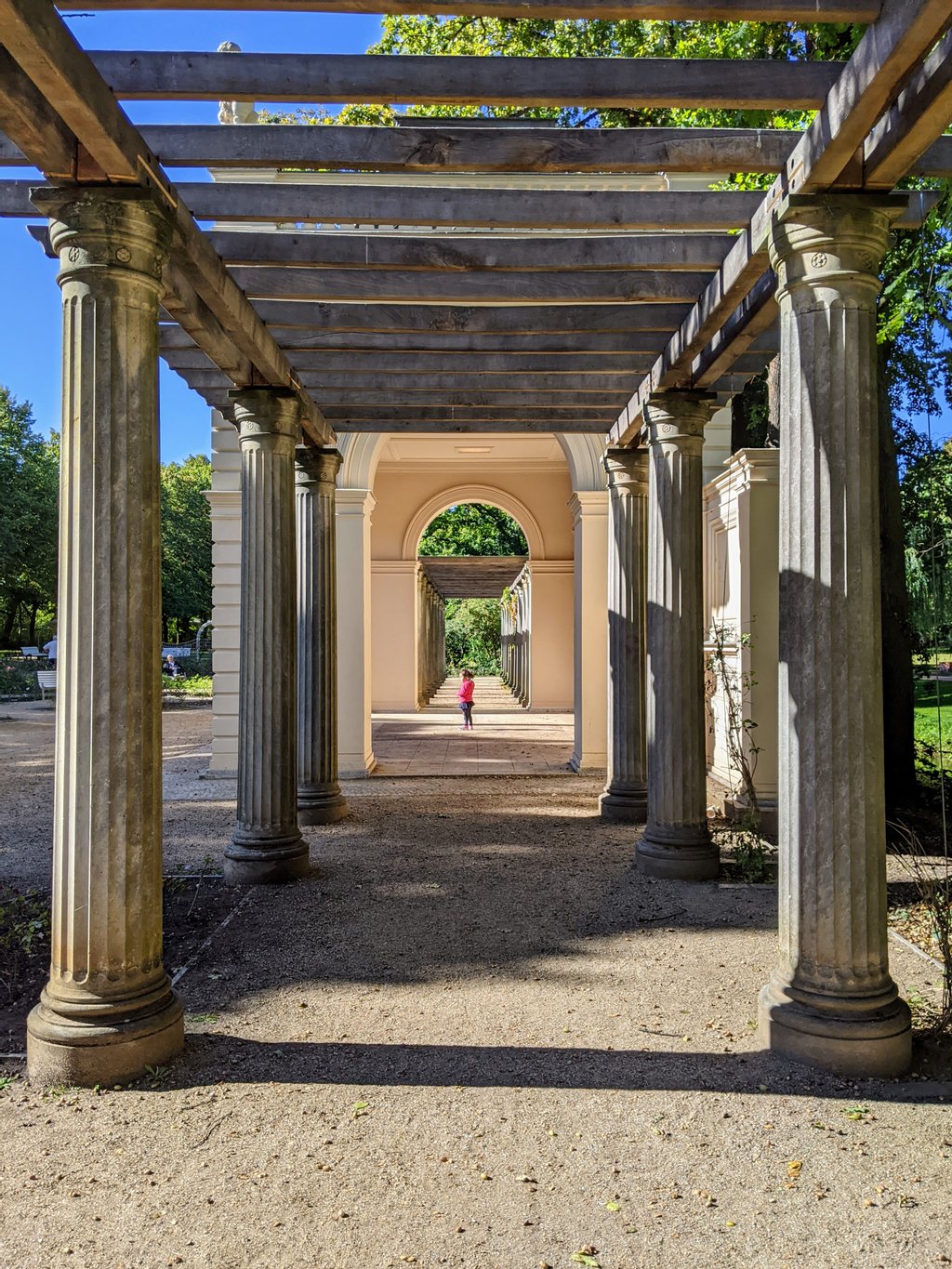 Pavillion in Pankow Park