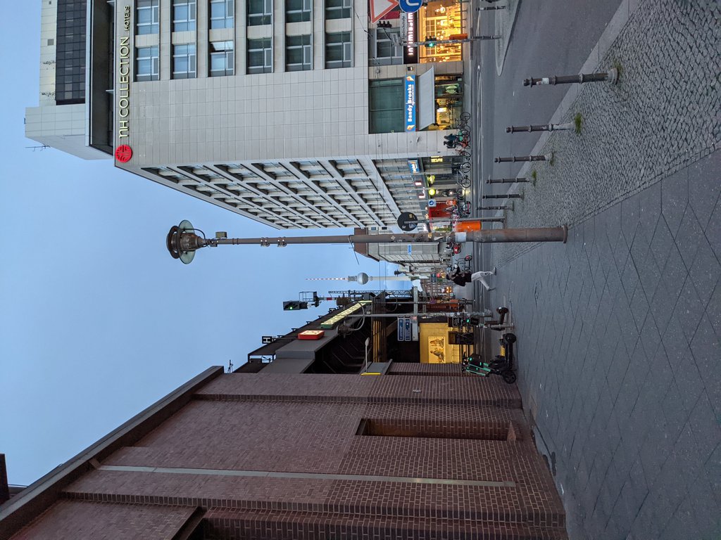 Fernsehturm from Friedrichstr.